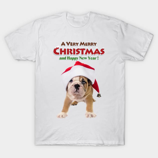 Christmas Doggie T-Shirt by cameradog